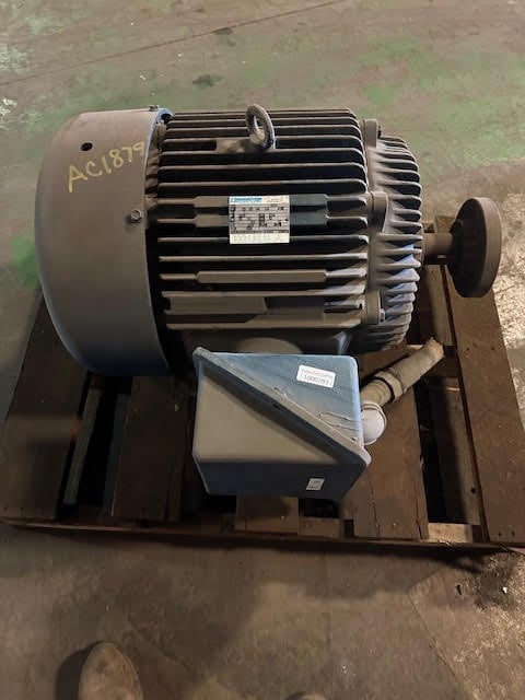 50/60 HP 1475/1775 RPM Marathon Eectric, Frame 364TSO, 190/380-230/460 Volts, Multi-Speed, electrically OK - Image 2