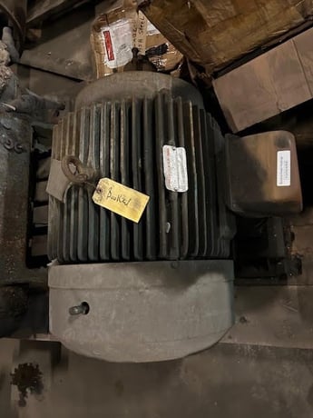 60 HP 1775 RPM Reliance, Frame 364T, 230/460 Volts, Squirrel Cage, electrically OK - Image 2