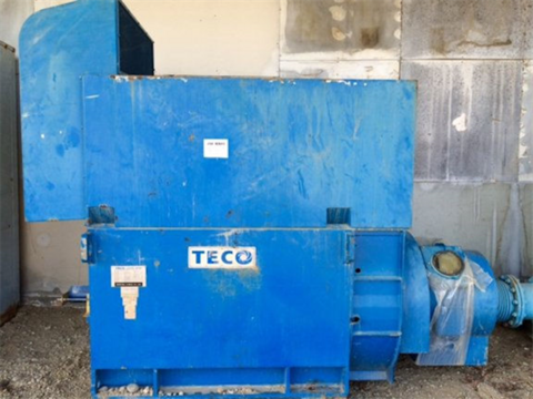 1020 HP 1188 RPM Teco, Frame 500B, induction motor, 4160 Volts, 2009 - Image 1