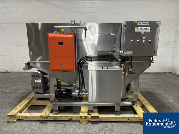 Lagrotta Packaging, Can Warmer Tunnel, Stainless Steek, Intellihot Boiler, Circulation Pump and Controls - Image 1