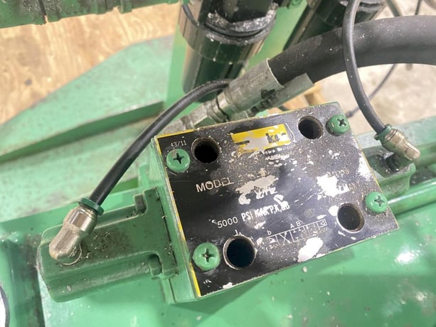 1-1/8" Carson #HPA-1A, hydraulic tube bender, 3 HP, 0-185° bend angle, automatic after bend mandrel - Image 6