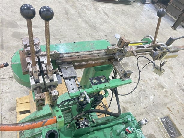 1-1/8" Carson #HPA-1A, hydraulic tube bender, 3 HP, 0-185° bend angle, automatic after bend mandrel - Image 7