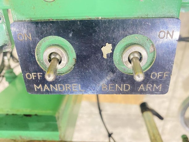 1-1/8" Carson #HPA-1A, hydraulic tube bender, 3 HP, 0-185° bend angle, automatic after bend mandrel - Image 10