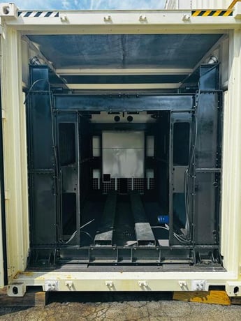 40' Sound attenuated enclosure (13 available) - Image 4