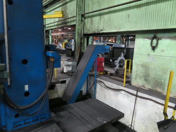 5" Union #BFP-130-5, Horizontal Boring Mill, Axis Digital Readout, Pendant Control, 31" Faving Head - Image 8