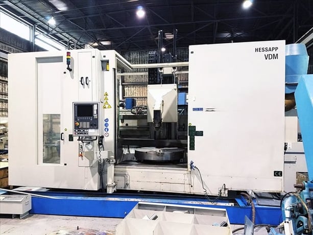 Hessapp #VDM-1200-11, CNC Vertical Turret Lathe, 630 RPM, 480 V., ATC, 2009 - Image 1