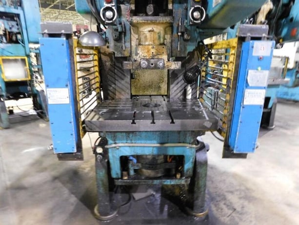 60 Ton, Bliss (EW) #C60, OBI press, air clutch & brake, 4" stroke, 14.25" SH - Image 6
