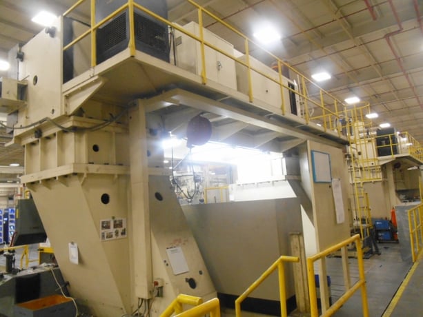 Rambaudi, 5" Axis vertical double column traveling gantry bridge mill w/nutatin spindle - Image 2