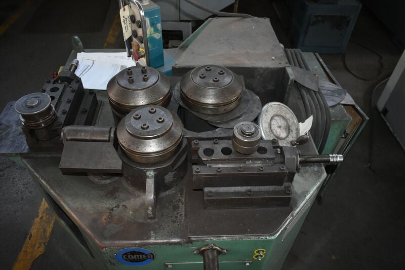 2" x 2" x 1/4" Roundo #SR-2, hydraulic horizontal angle bending roll, Leg In - Leg Out, 2006 - Image 5