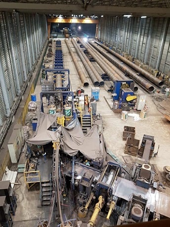 Ozemek, spiral pipe mill, 2235mm x 20mm, complete, 2004 - Image 1