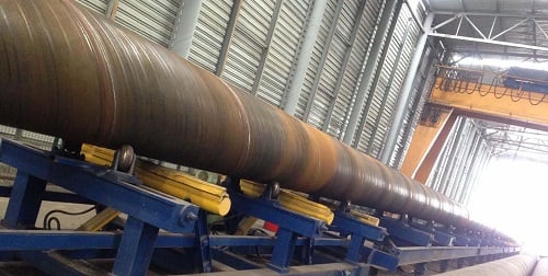 Ozemek, spiral pipe mill, 2235mm x 20mm, complete, 2004 - Image 6