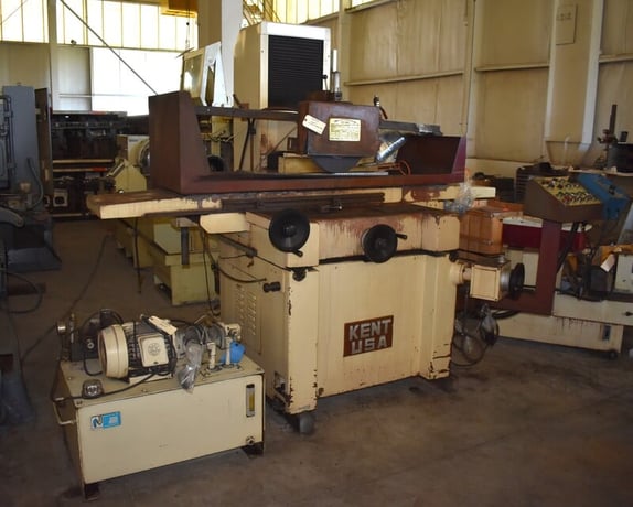 16" x 32" Kent USA #SGS-1632AHD, hydraulic feed 3-Axis automatic horizontal spindle surface grinder - Image 1