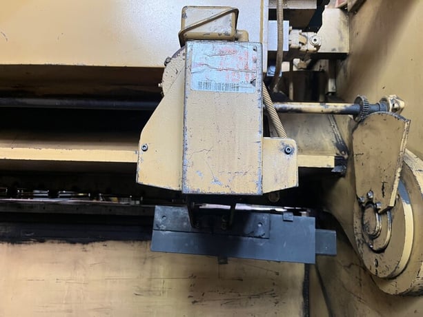 1/2" x 10' Masterfab, hydraulic power squaring shear, front operated power back gauge, 8' squaring arm, (2) - Image 8