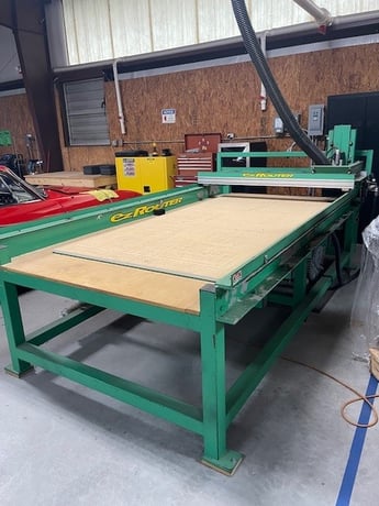 Lone-Star #EZ-Router, CNC Router, 4' x 8' Table Size, 220 V., 5 HP, 18000 RPM, 2008 - Image 2