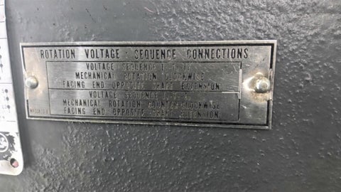 300 HP 3600 RPM Westinghouse Life-Line 1635B03G11, Frame 449TS, 2P, electrically OK, 460 Volts - Image 3