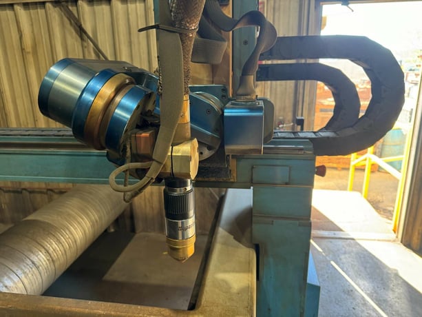 AKS #C1012, Plasma Cutting System, 10' x 12' Table Size, Hypertherm, Beveling Head w/ Rotary, 2020 - Image 4