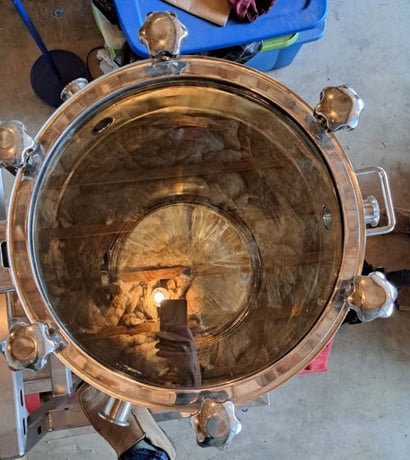 35 Gal. Aptia Engineering, Stainless Steel Jacketed Vacuum Reactor Vessel, 2023 - Image 4