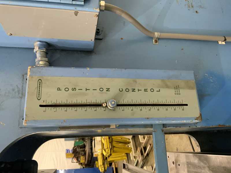 30 Ton, Greenerd #HC-30-30L5, hydraulic C-frame press, 12" stroke, 10 HP, 26" x15" bed, 1986 - Image 4