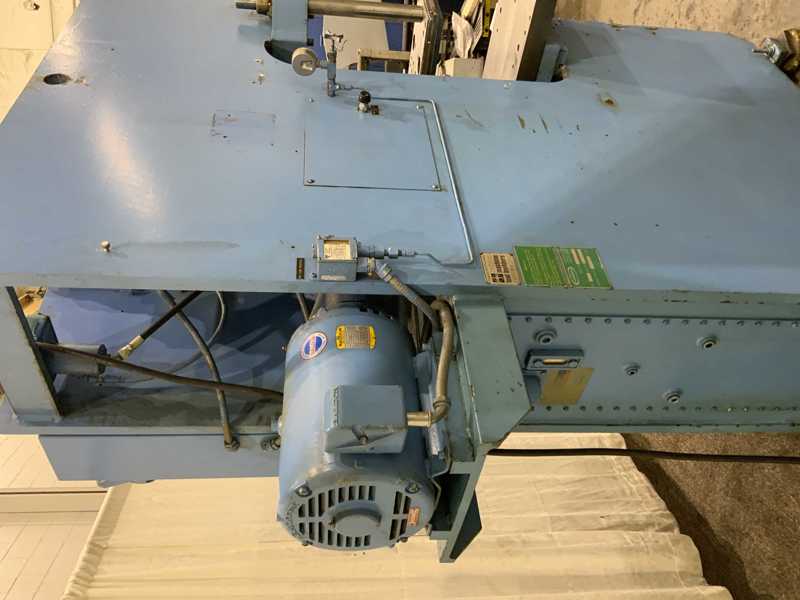 30 Ton, Greenerd #HC-30-30L5, hydraulic C-frame press, 12" stroke, 10 HP, 26" x15" bed, 1986 - Image 5
