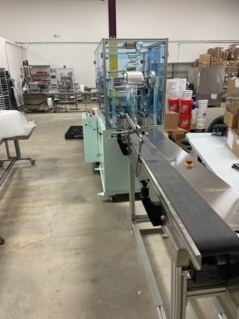 Chie Mei #PM-808c, Automatic Cellophane Overwrapping Machine, 40 Packages/Min, 1/4 HP, 2016 - Image 1