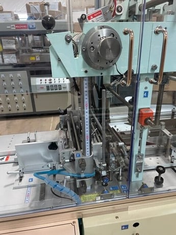Chie Mei #PM-808c, Automatic Cellophane Overwrapping Machine, 40 Packages/Min, 1/4 HP, 2016 - Image 4