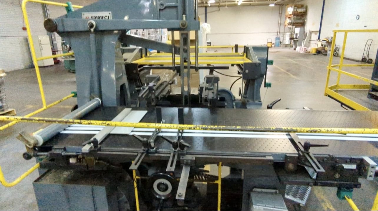 Emmeci #MC-92-HSB, Fully Automatic Rigid Box Line, Wrapper Discharge, 110 PSI - Image 7