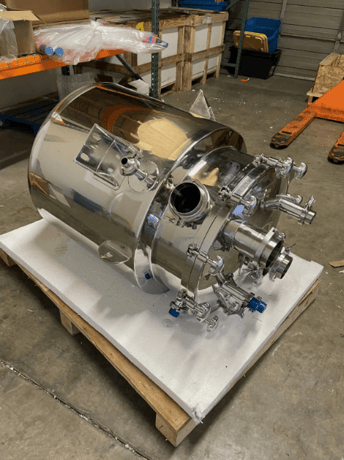 60 gallon Aptia Engineering, Stainless Steel Jacketed Vaccum Reactor, 15 PSI, 2022 - Image 7