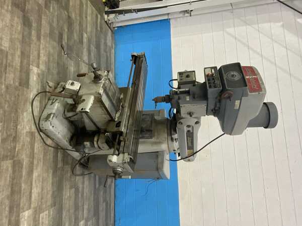 Bridgeport #Series-II, vertical mill, 11" x58" table, 4 HP, chrome ways, coolant, power knee travel - Image 8