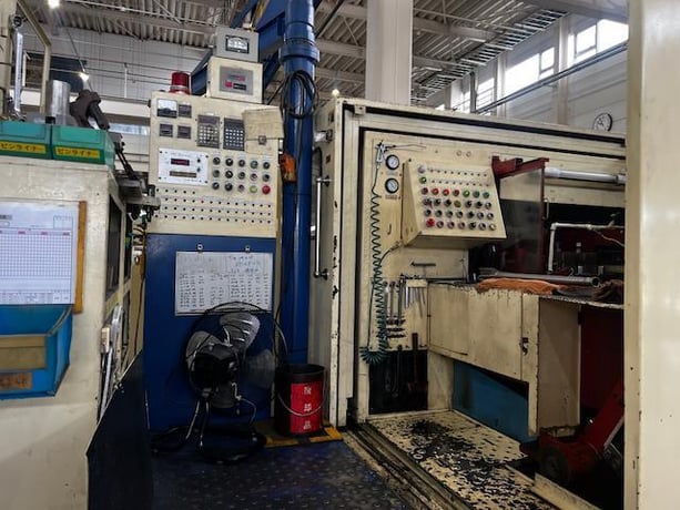 Asahi Okuma #AOT-16B, 2-die 2 blow heading machine, 4 feed rolls, 100 PPM, rebuilt 2012 - Image 5