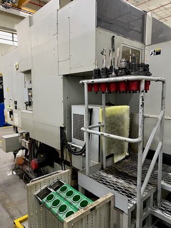 Mori Seiki #MV-1003B/50, vertical machining center, 36 automatic tool changer, 94" X, 40" Y, 31" Z, 5000 RPM - Image 6