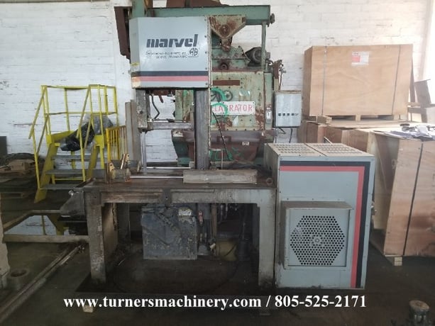 18" x 22" Marvel #MV460PC/2, vertical bandsaw, 1.25" x 15'-8" blade, 60-360 FPM, 7.5 HP - Image 1