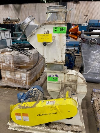 Halifax size 18/6PT/PB, chopper blower fan, Weg 15 HP motor, 2017 - Image 1