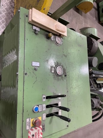 90" Shaftless floor pick up unwind stand, Pasaban, 60" diameter, pneumatic braking, edge guide - Image 7