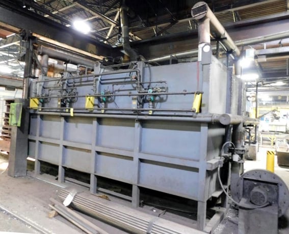 8.5' width x 17' D x 4' H, Coreco #9617, Car Bottom Furnace, 480 V., 1700°F, Honeywell Controls, Pyronics - Image 2