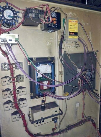 8.5' width x 17' D x 4' H, Coreco #9617, Car Bottom Furnace, 480 V., 1700°F, Honeywell Controls, Pyronics - Image 9