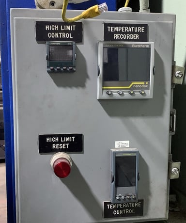 30" width x 30" H x 48" D Surface Combustion Combustion Electric Temper Oven, 1250°F, SCR Controls - Image 6