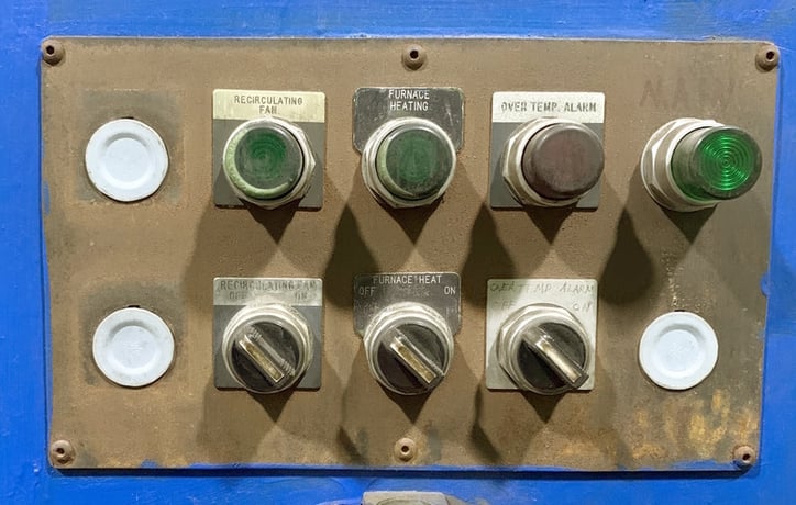 30" width x 30" H x 48" D Surface Combustion Combustion Electric Temper Oven, 1250°F, SCR Controls - Image 7