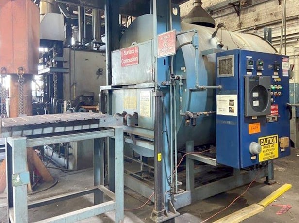 24" width x 24" H x 36" D Surface Combustion, Uni-Draw Temper Furnace, 480V., 1400°F, Honeywell Controls - Image 1
