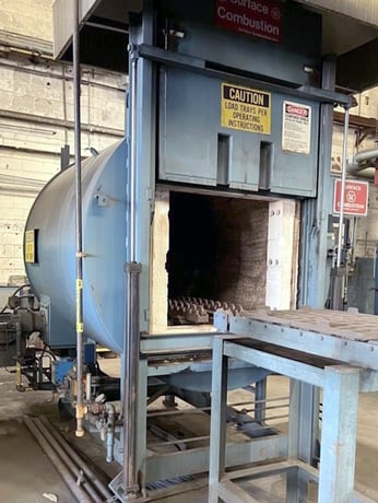 24" width x 24" H x 36" D Surface Combustion, Uni-Draw Temper Furnace, 480V., 1400°F, Honeywell Controls - Image 3