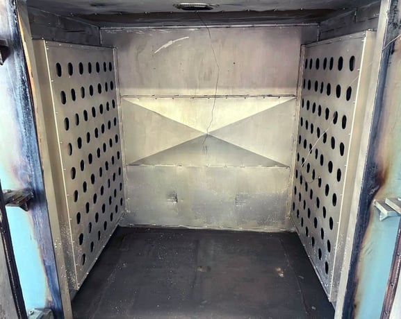 72" width x 91" H x 60" D Jackson #5604, Walk-in Oven, 500°F, 230V., 1200 CFM, Honeywell Control, Partlow - Image 5