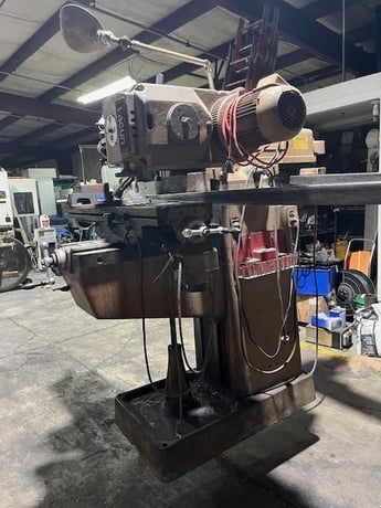 Lagun #FTV-2S, Vertical Milling Machine, 10" x 50" Table, 4200 RPM, 3 HP, 440 V., - Image 1