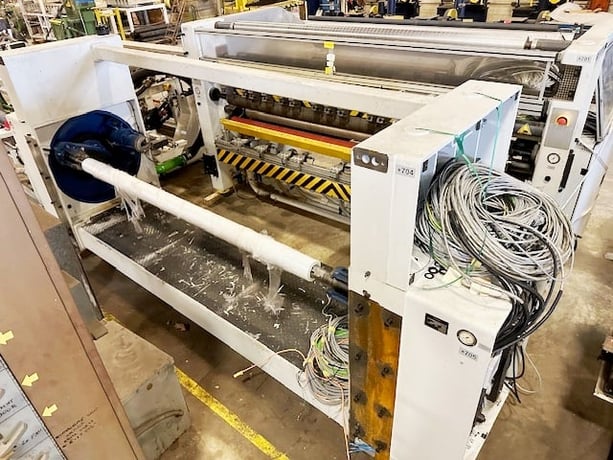 Reifenhauser, 3 meter wide (112" finished) 5-layer cast film extrusion line, less extruders, 2011 - Image 7