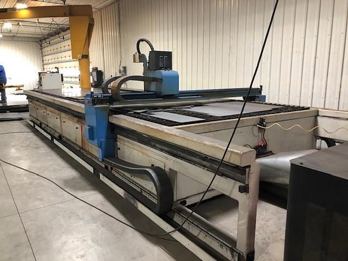 AKS #Accu-Kut, down draft plasma table, 8' x 24' cut capacity, Hypertherm EDGE Pro Control, HPR260HD Hy - Image 3