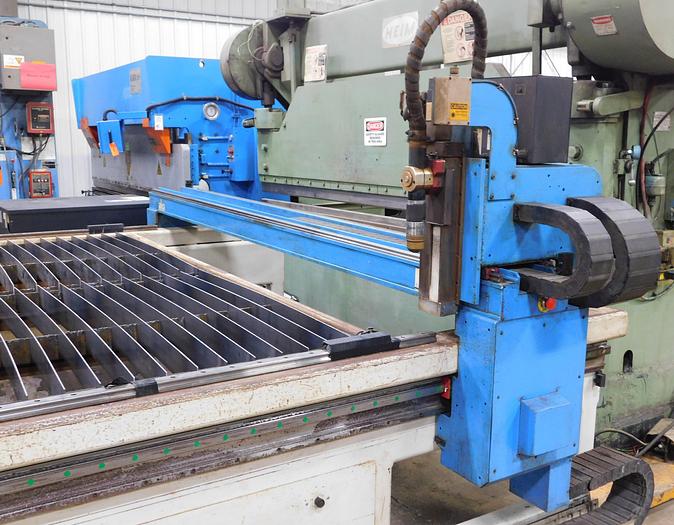 AKS #Accu-Kut, down draft plasma table, 8' x 24' cut capacity, Hypertherm EDGE Pro Control, HPR260HD Hy - Image 7