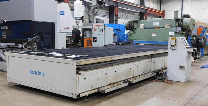 AKS #Accu-Kut, down draft plasma table, 8' x 24' cut capacity, Hypertherm EDGE Pro Control, HPR260HD Hy - Image 8
