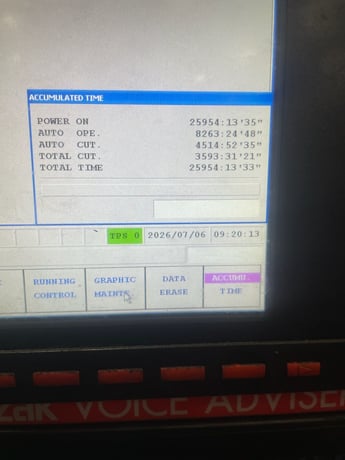 Mazak #VCN-510C-II, CNC vertical machining center, 41.3" X, 20" Y, 20" Z, 51" x21" table w/pallet shuttle - Image 3