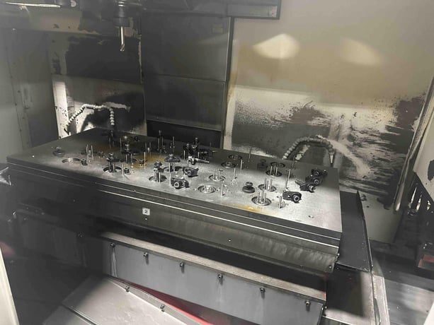 Mazak #VCN-510C-II, CNC vertical machining center, 41.3" X, 20" Y, 20" Z, 51" x21" table w/pallet shuttle - Image 4