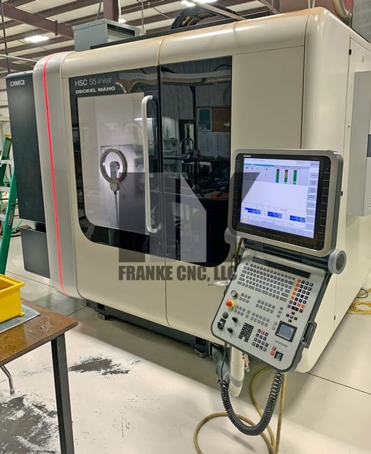 DMG, Mori Deckel Maho #HSC-55-linear, vertical machining center, 30 automatic tool changer, 17.7" X, 22.8" Y - Image 1