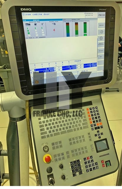 DMG, Mori Deckel Maho #HSC-55-linear, vertical machining center, 30 automatic tool changer, 17.7" X, 22.8" Y - Image 2