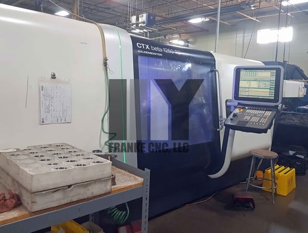 DMG Mori Gildemeister #CTX-beta-1250-TC, CNC Lathe, 5-Axis, 24 ATC, 2009 - Image 1
